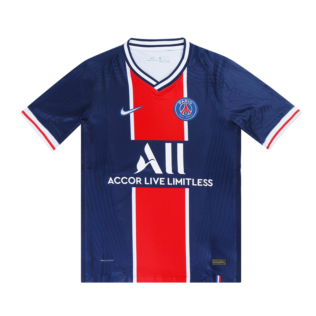 PSG 20-21 Home Navy Soccer Jersey Shirt (Player Version) - Click Image to Close